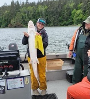 Big fish, big smiles—Astoria charters!